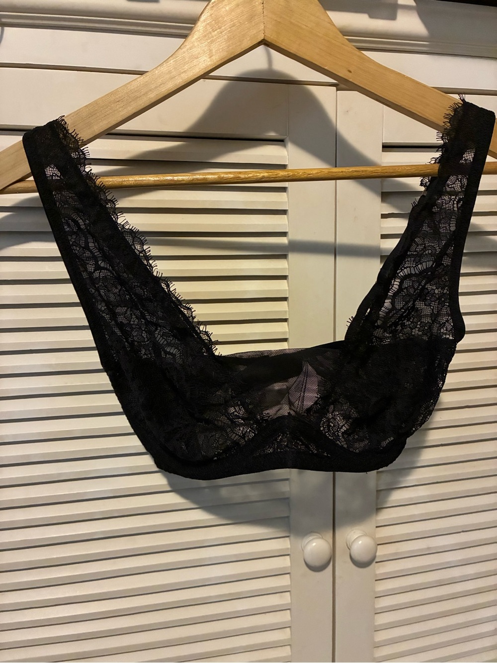 Victoria's Secret Black Lace Bralette